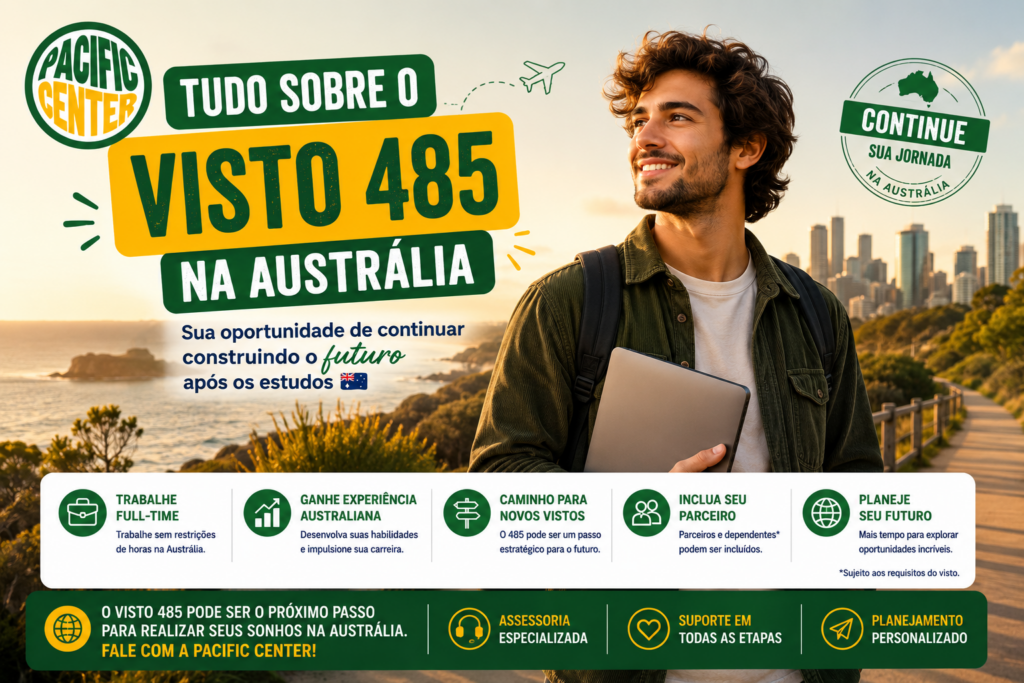 Tudo sobre o Visto 485 na Austrália: sua oportunidade de continuar construindo o futuro após os estudos
